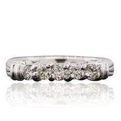 Platinum 0.40ctw Diamond Ring