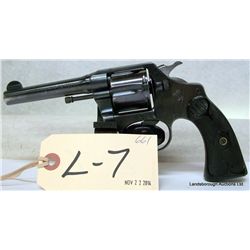 COLT POLICE POSITIVE 38 HANDGUN