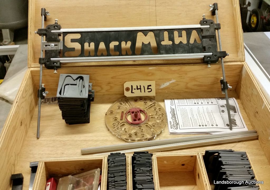 ROUTER STENCIL LETTER SET