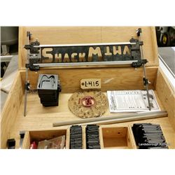 ROUTER STENCIL LETTER SET