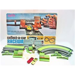 VINTAGE ELDON COLLECT-A-CAR RACEWAY GAME IN BOX