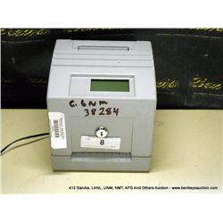 TRE PYRAMID 4000 TIME CLOCK (print sequence:) 38284