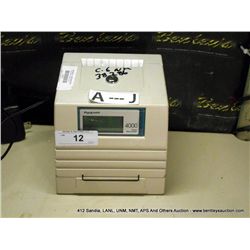 TRE PYRAMID 4000 TIME CLOCK (print sequence:) 38286