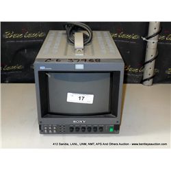 SONY VIDEO MONITOR (print sequence:) 37968