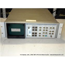 HP 85662A SPECTRUM ANALYZER DISPLAY