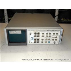 HP OPT 462 IMPULSE BANDWIDTH SPECTRUM ANALYZER DISPLAY