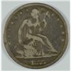 Image 1 : 1875 SEATED HALF DOLLAR VG/F