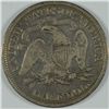 Image 2 : 1875 SEATED HALF DOLLAR VG/F