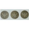 Image 2 : (3) BARBER HALF DOLLARS (94, 02-O, 08-S)