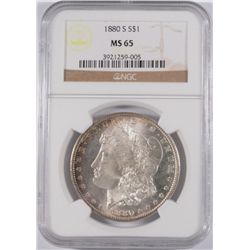 1880-S MORGAN DOLLAR NGC MS-65