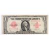Image 1 : 1923 $1 US NOTE (RED SEAL) RARE