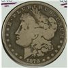 Image 1 : 1878-CC MORGAN DOLLAR VG