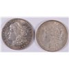 Image 1 : ( 2 ) MORGAN DOLLARS: 1978-S MS-61 AND 1878 8F AU-58