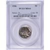 Image 1 : 1936 BUFFALO NICKEL, PCGS MS-64