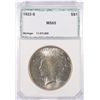 Image 1 : 1922-S PEACE SILVER DOLLAR, PCI MS-65