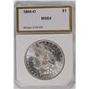 Image 1 : 1884-O MORGAN DOLLAR PCI MS-64