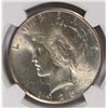 Image 2 : 1925 PEACE DOLLAR NGC MS-62