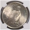 Image 3 : 1925 PEACE DOLLAR NGC MS-62