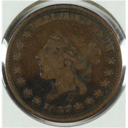 1837 HARD TIMES TOKEN VG