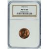 Image 1 : 1955-S LINCOLN CENT NGC MS-66 RD