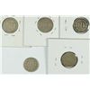 Image 2 : (5) 1866 THREE CENT NICKELS