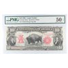 Image 1 : 1901 $10 US NOTE (BISON) PMG 50 EPQ