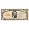Image 1 : 1928 $10 US GOLD CERTIFICATE XF/AU