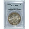 Image 1 : 1881-S MORGAN DOLLAR PCGS MS-64
