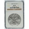 Image 1 : 2009 SILVER AMERICAN EAGLE NGC MS-69