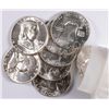 Image 1 : ORIGINAL GEM BU ROLL OF 1958 FRANKLIN HALF DOLLARS