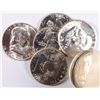 Image 1 : ORIGINAL GEM BU ROLL OF 1959 FRANKLIN HALF DOLLARS