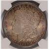 Image 2 : 1884 MORGAN SILVER DOLLAR NGC MS 65 COLORFUL TONE
