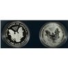 Image 2 : 2012 ( 2 ) PIECE SAN FRANCISCO AMERICAN SILVER EAGLE SET ORIG BOX/CERTIFICATE