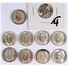 Image 1 : SILVER "WARTIME" BU NICKEL. Various Dates