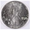Image 1 : 1991 AMERICAN SILVER EAGLE, UNC.  TAKEN FROM ORIGINAL MINT TUBE