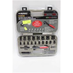 HUSKY 33 PIECE FITS-ALL SOCKET SET