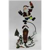 Image 1 : METAL SANTA CLAUS ORNAMENT