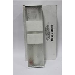 THREE FLUORESCENT LIGHT FIXTURES