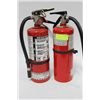 Image 1 : TWO FIRE EXTINGUISHERS