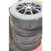 Image 1 : 4 BORBET RALLY RIMS AND TIRES
