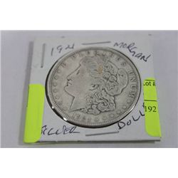 1921 MORGAN SILVER DOLLAR