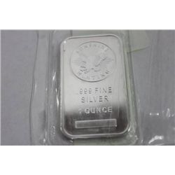 .999  1 OUNCE SILVER BAR
