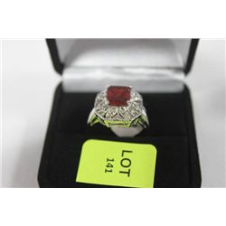 LADIES STAMPED 925 RING ON CHOICE : SZ 9