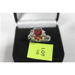 LADIES STAMPED 925 RING ON CHOICE : SZ 9