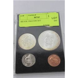 SILVER 1964 COIN SET
