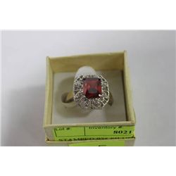 STAMPED 925 SILVER RING ON CHOICE 9