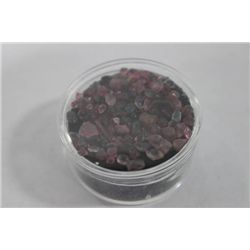 CONTAINER OF ASSORTED GEMSTONES
