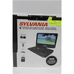9" PORTABLE/SWIVEL PORTABLE DVD & MEDIA PLAYER