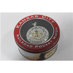 KANSAS CITY  RAILROAD POCKET WATCH
