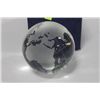 Image 1 : LARGE CRYSTAL WORLD GLOBE
